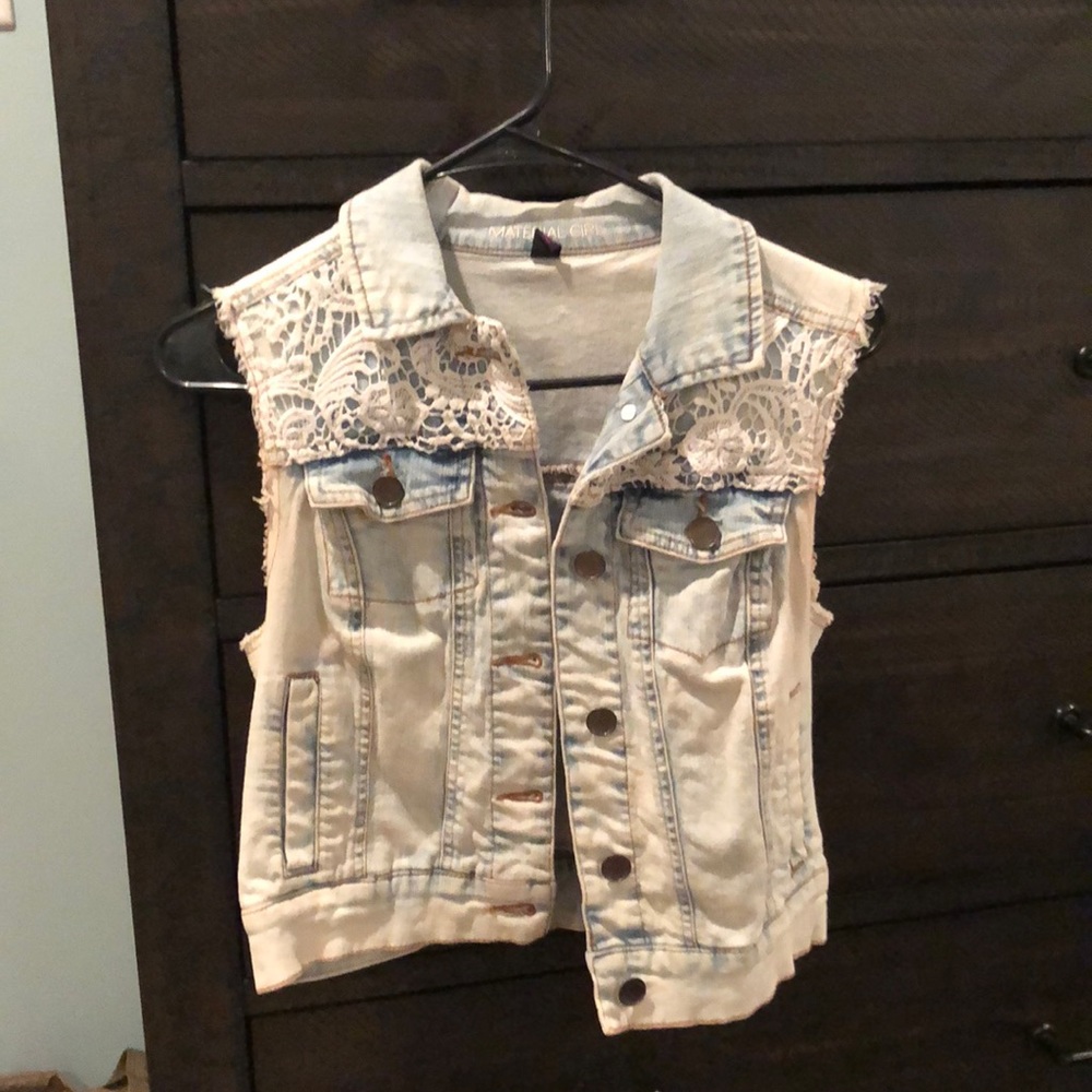 Denim vest